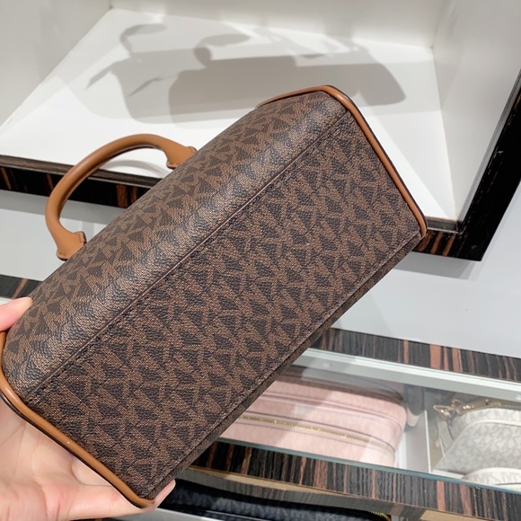 Michael Kors Signature Travel XS Duffle Crossbody - Picture 5 of 9